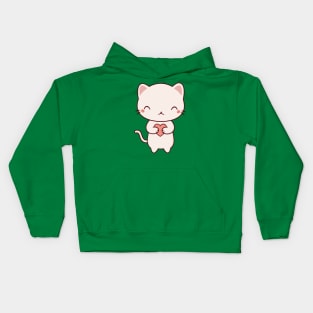 Kawaii Cute Kitten Cat Kids Hoodie